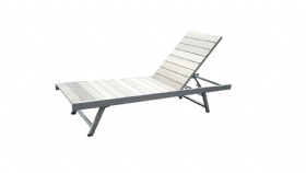 NEW! Aluminum Polywood urban lounger