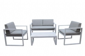 Aluminum KD outdoor sofa set