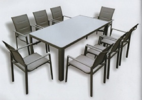 Aluminum KD outdoor furniture set